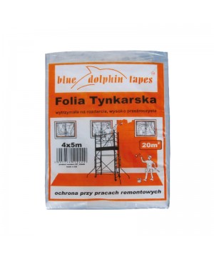 Folia tynkarska 4m x 5m...